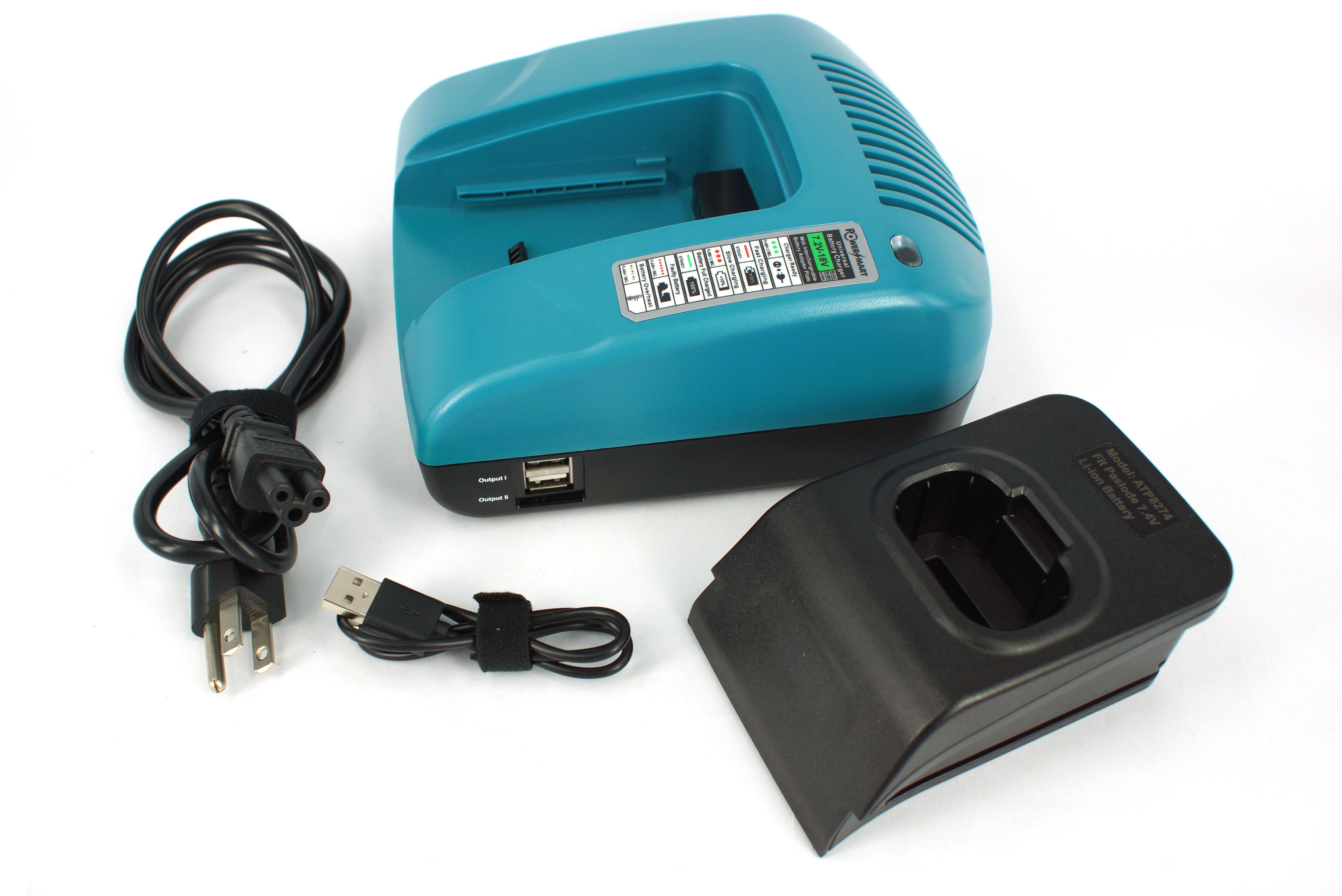 Quick Battery Charger For PASLODE 7.4V 902600 902654 902400 CF325Li