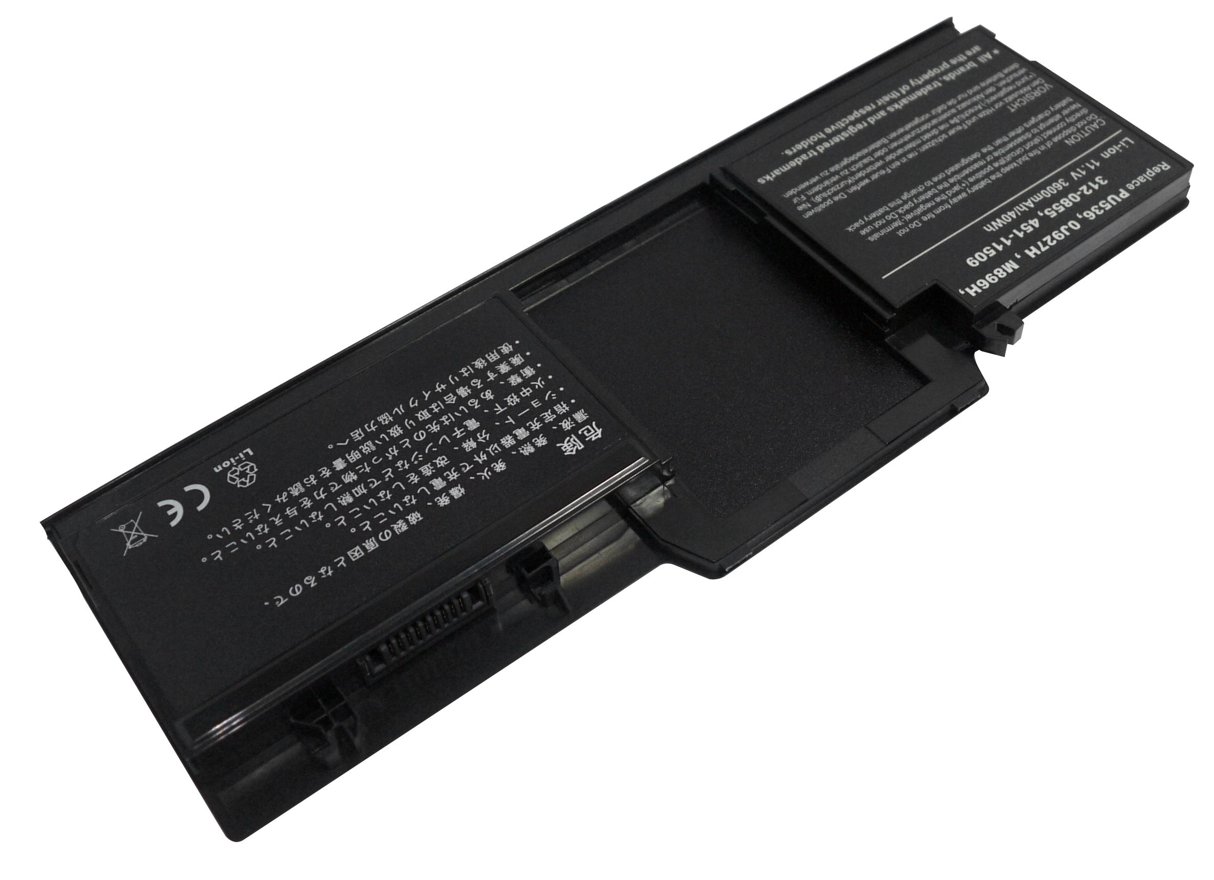 3600mAh Laptop Battery for Dell Latitude XT2 Tablet PC XT2 XFR Tablet