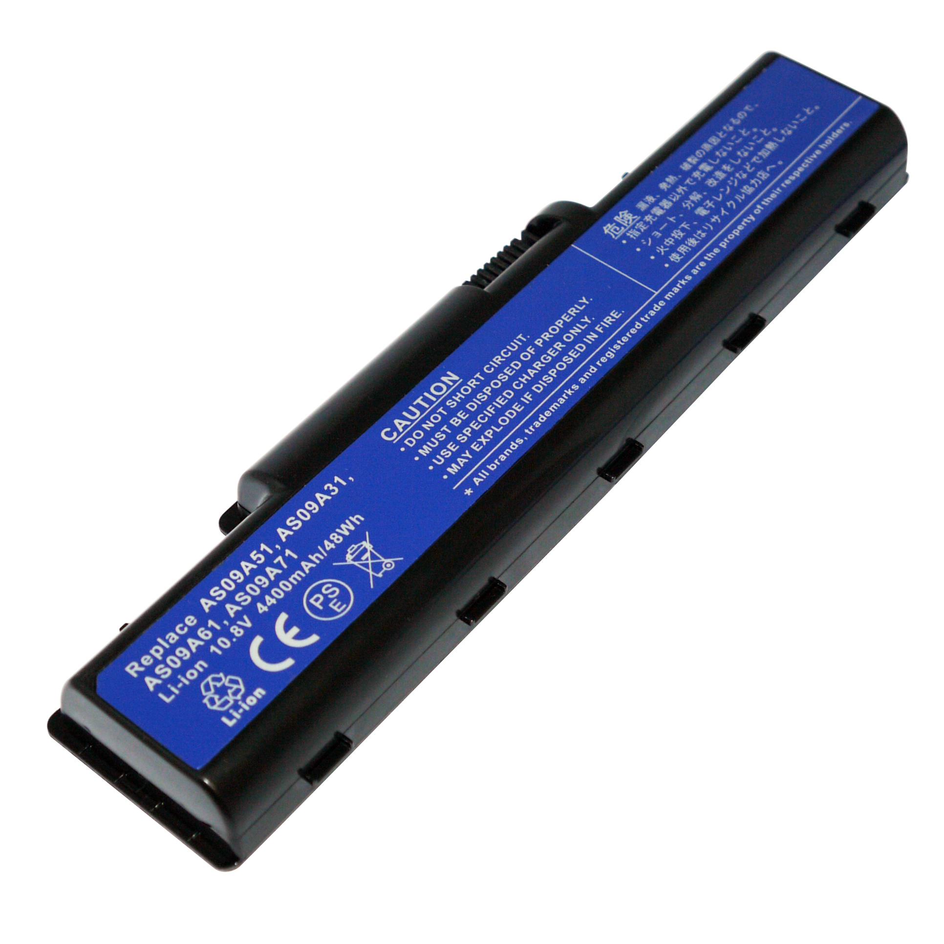 *10.8V 48WH Replacement for ASO9A51,ASO9A61 battery Fits GATEWAY NV53