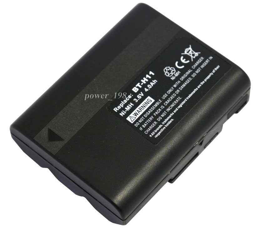 *3.6V 4000mAh Camcorder battery for SHARP VLE500U, VLE720H, BTH11
