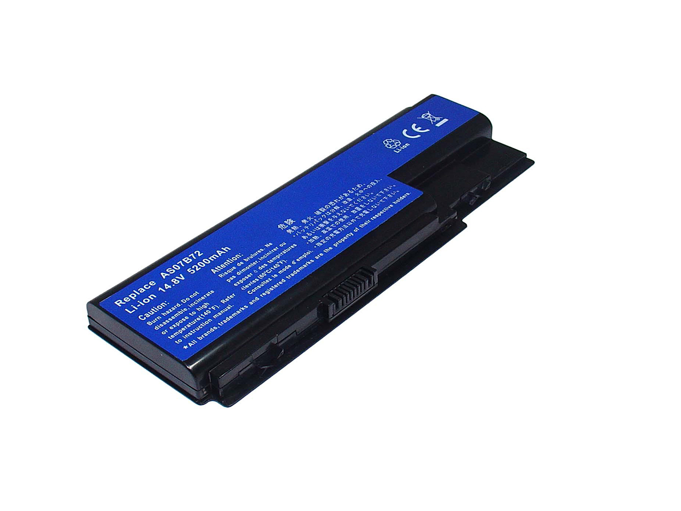 Kompatibler Ersatz für ACER Aspire 5715, 5910G, 5935, 5935G, 8530, 5940G, 8942G, Extensa 7230, 7630, TravelMate 7330, ACER Aspire 5230, 5235, 5310, 5315, 5330, 5520, 5520G, 5530, 5710, 5715Z, 5720, 5730, 5730Z, 5730ZG, 5735, 5735Z, 5739, 5920, 5920G, 5930, 5930G, 6530, 6530G, 6920, 6920G, 6930, 6930G, 6935, 6935G, 7220, 7230, 7330, 7520, 7520G, 7530, 7530G, 7535, 7540, 7720, 7720G, 7720Z, 7730, 7730G, 7730Z, 7730ZG, 7735, 7736, 7738, 8730, 8730G, 8730Z, 8730ZG, 8735, 8920, 8920G, 8930, 8930G, 8935, 8940 Serien, Extensa 7630G Serien, TravelMate 7230, 7530, 7530G, 7730, 7730G Serien Laptop Akku
