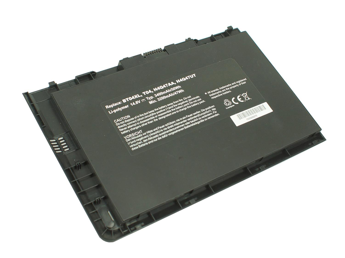 Kompatibler Ersatz für HP EliteBook 9470m, EliteBook Folio 9470m, EliteBook Folio 9470m Ultrabook Laptop Akku