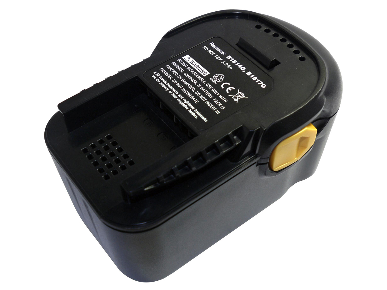 Remplacement compatible pour batterie d'outils AEG BS 18 G, BSB 18 STX-R, BSB 18G